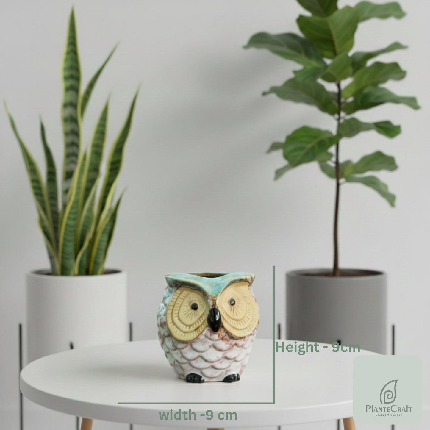 Ceramic Owl Pot