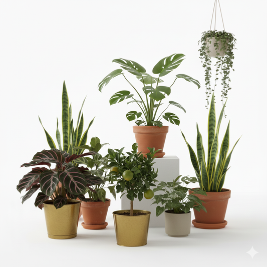 new hybrid and indoor plants