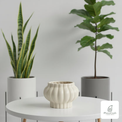 Slate Curve Pot